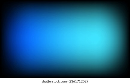 glowing blurry blue color gradient background with dark effect
