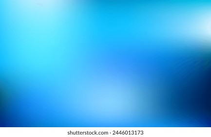 glowing blurry blue color gradient background. color gradient design for banners, wallpapers, covers, and other purposes.