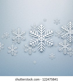 Glowing blurry grey christmas background. Vector eps10.
