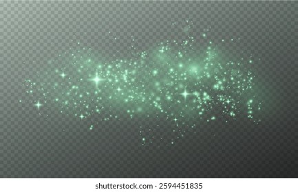 Glowing bokeh confetti with light and glitter overlay texture for your design. Festive sparkling  dust. Festive powder dust for cards, invitations, banners, advertisement.