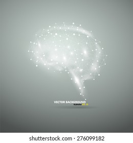 Glowing brain