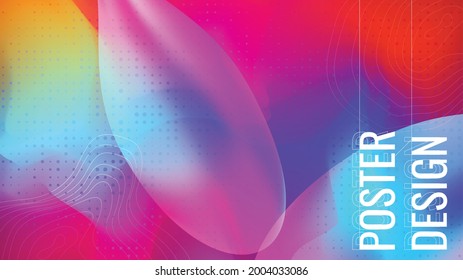 Brillante fondo abstracto de neón brillante para afiche de moda, presentación, volante. Fondo de escritorio para teléfono y computadora.