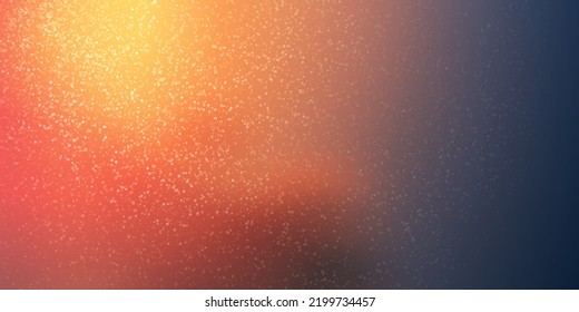 Glowing, Burning Heat, Sunlit Space and Starry Sky - Modern Style Futuristic Technology or Astronomy Concept Background, Generative Art, Creative Template, Vector Design