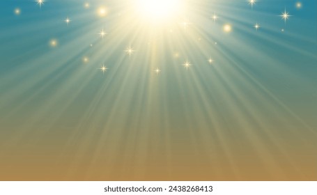 banner abstracto de los rayos del estallido brillante con el vector del espacio en blanco