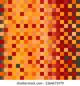 Glowing checkerboard pattern. Seamless vector checkered background