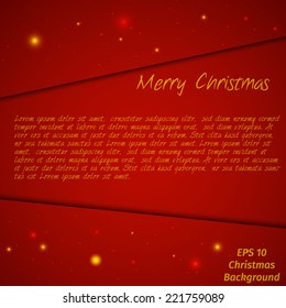 Glowing christmas background