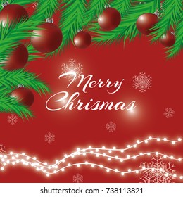 Glowing Christmas lights isolated realistic design elements. Garlands, Christmas decorations lights effects