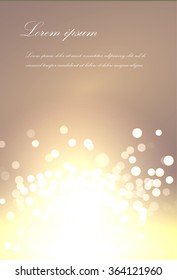 glowing circles background