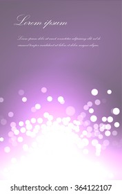 glowing circles background