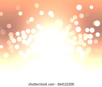 glowing circles background