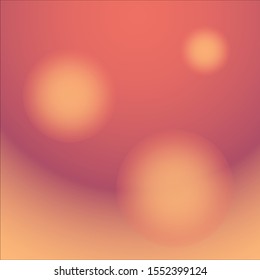 Glowing Circular Orbs on Gradient Background Vector 