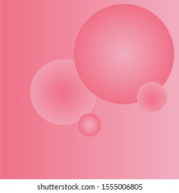Glowing Circular Orbs on Gradient Background Vector 