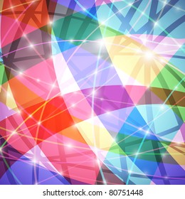 Glowing colorful abstract background, vector eps10 format