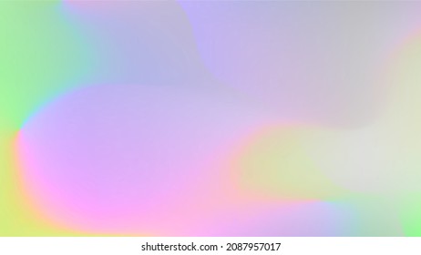 Glowing colorful gradient mesh digital vector art.