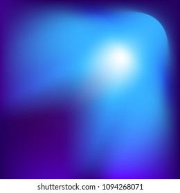 Glowing colours - blue-violet - blurred gradient mesh background
