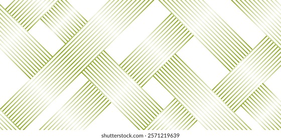 Glowing dark green gradient colour dynamic shapes composition lines pattern design background vector illustration eps10. 
