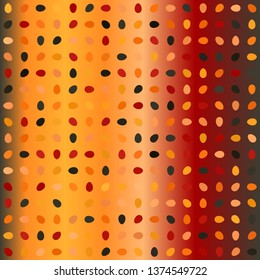 Glowing egg pattern. vector background.