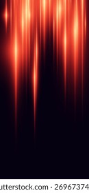 Glowing energy lines with dynamic light effect