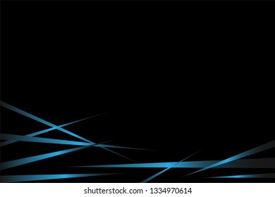 Glowing Fast Lines BLUE