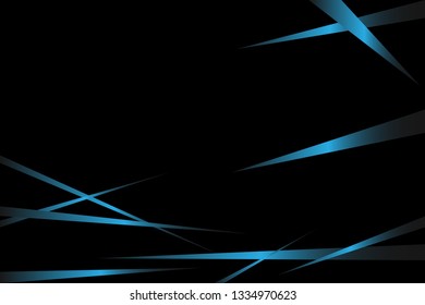 Glowing Fast Lines BLUE