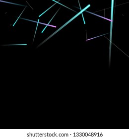 Glowing Fast Lines. Digital Falling Glare. Flow Light Trail. Neon Element Futuristic Design. Simple Glowing Lines Movement Concept. Minimal Modern Dynamic 3D Effect. Techno Vector illustration Eps10.