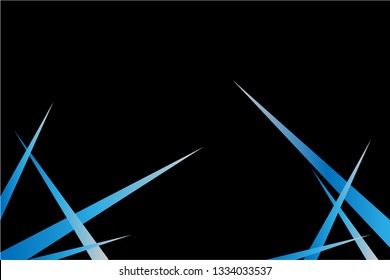 Glowing Fast Lines. Digital Falling Glare. Flow Light Trail. Neon Element 