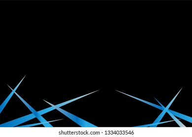 Glowing Fast Lines. Digital Falling Glare. Flow Light Trail. Neon Element 