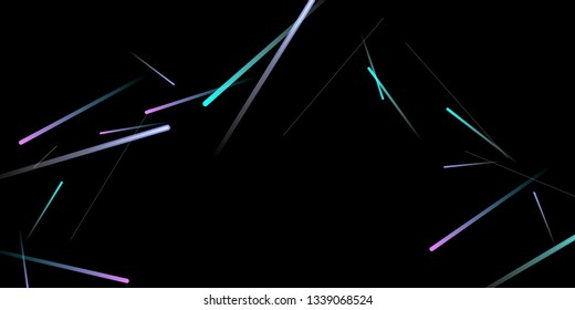 Glowing Fast Lines. Digital Falling Glare. Flow Light Trail. Neon Element Futuristic Design. Simple Glowing Lines Movement Concept. Minimal Modern Dynamic 3D Effect. Techno Vector illustration Eps10.