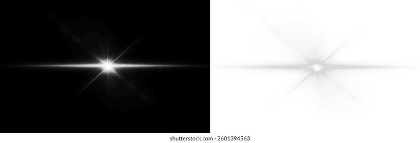 glowing festive texture featuring magical light beams, sparkling flares, and vibrant bursts. Perfect for celebrations, party designs, holiday decorations, and abstract glowing effects. Vector PNG	