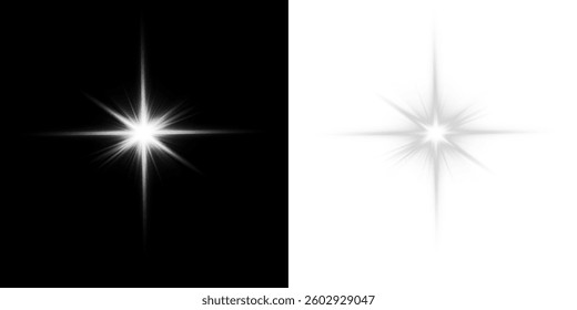 glowing festive texture featuring magical light beams, sparkling flares, and vibrant bursts. Perfect for celebrations, party designs, holiday decorations, and abstract glowing effects. Vector PNG