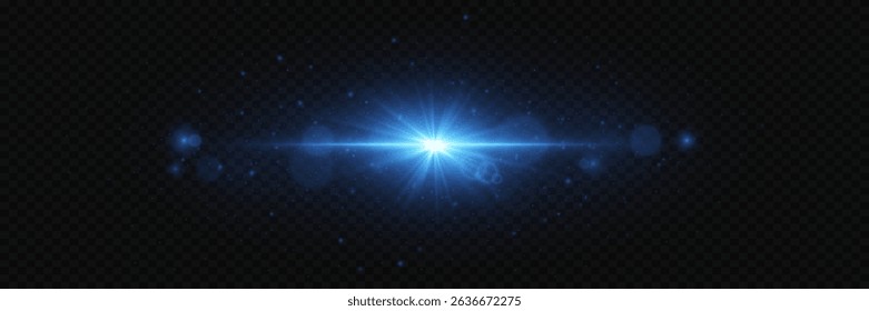 Glowing flashes with sparkles and stars, magical explosion effect.