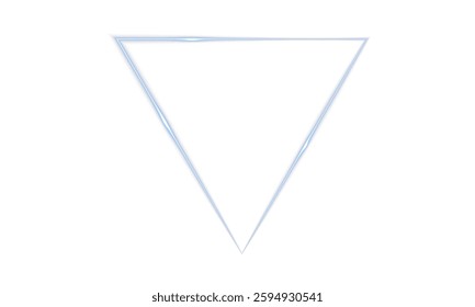 Glowing frame with neon effects, abstract PNG vector suitable for technical design, portals, bright backgrounds, dynamics, Vector graphics.