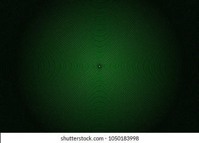 Glowing futuristic screen, montor. Abstract radial linear tech background, template, banner, flyer, light Vector illustration