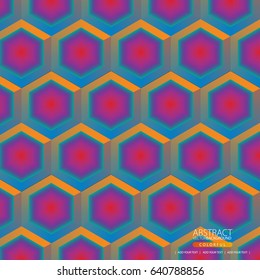 Glowing geometric abstract background for design.