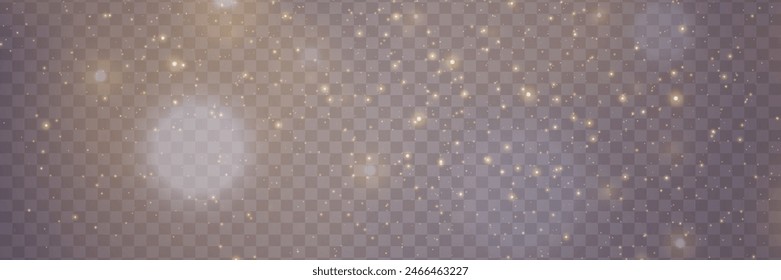 Glowing glare from the camera and light. On a transparent background.	
