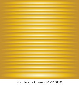 glowing Golden blinds