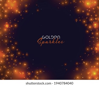 fondo brillante de brillo dorado con espacio de texto