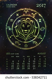 Glowing GREEN Astrology Zodiac Signs 
