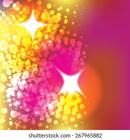 Glowing Grunge Background