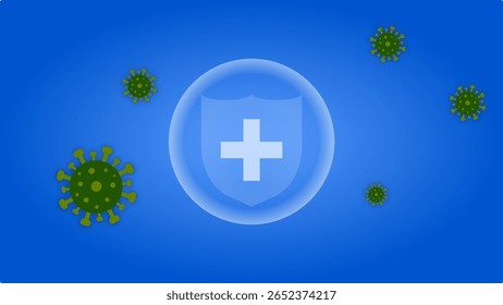 Brilhante Saúde Defesa Escudo Combate a Bactérias e Infecções