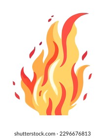 Icono de forma de onda de encendido inferno brillante aislado