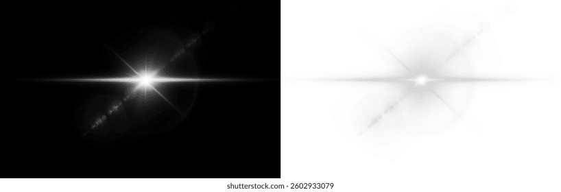   glowing lens flare with starlight sparkles, magical shine, and spiral energy. Ideal for festive events, cosmic backgrounds, night party visuals, and abstract fantasy design elements png