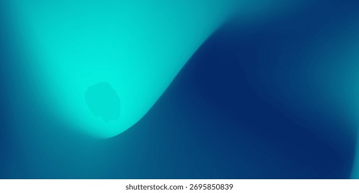 Luz brillante. Antecedentes Abstractas. Estética degradado de color azul verde. Fondo de pantalla de tecnología de pantalla de monitor. Brillante y refleja la luz de neón. Tecnología del futuro