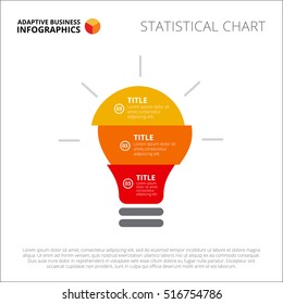 Glowing Light Bulb Slide Template