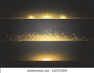 Glowing light burst explosion on transparent background. Vector illustration light effect decoration with ray. Bright star. Translucent shine sun, bright flare. Center vibrant flash