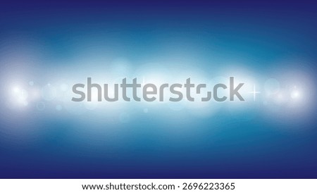Glowing light Christmas background, bokeh light pattern,bright images of New Year celebrations, with blue and white color background. Vector illustration.