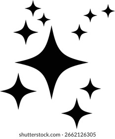 glowing light effect collection. Bright firework sign. magic party light. Rating star symbol. Collection of bright fireworks. modern Retro futuristic icons
