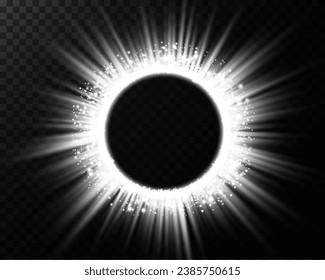Glowing light effect with fine particles. Abstract rotating lines. Energetic energy. LED glare tape. Space abstract frame glowing with neon lights. Magical round vortex design. Vortex trail effect.