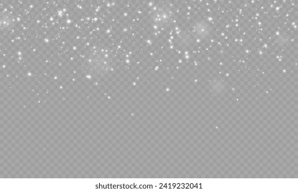 Glowing light effect with lots of glitter particles vector background. EPS10
