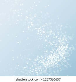 Glowing light glittering effect, sparkling snow abstract festive background